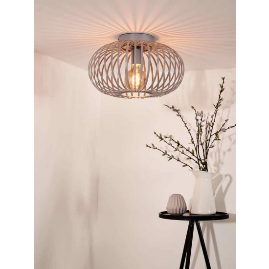 Plafon szary 40 cm MANUELA 78174/40/36 Lucide - zdjęcie produktu